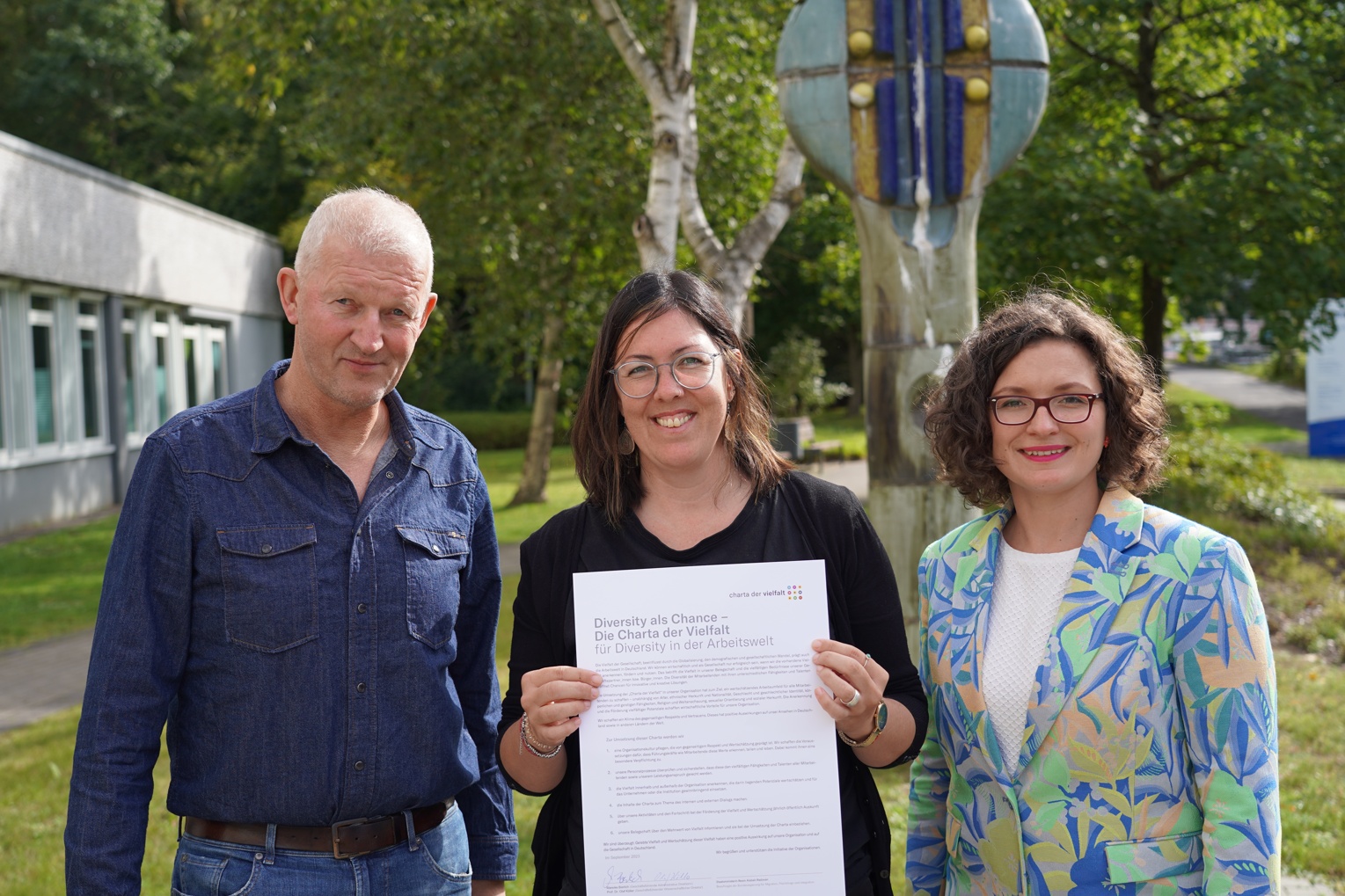 Prof. Dr. Olf Köller, Dr. Marta Chiarinotti and Mareike Bierlich